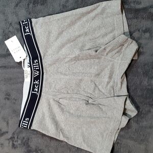 Jack Wills Gray Boxer Briefs - XS
